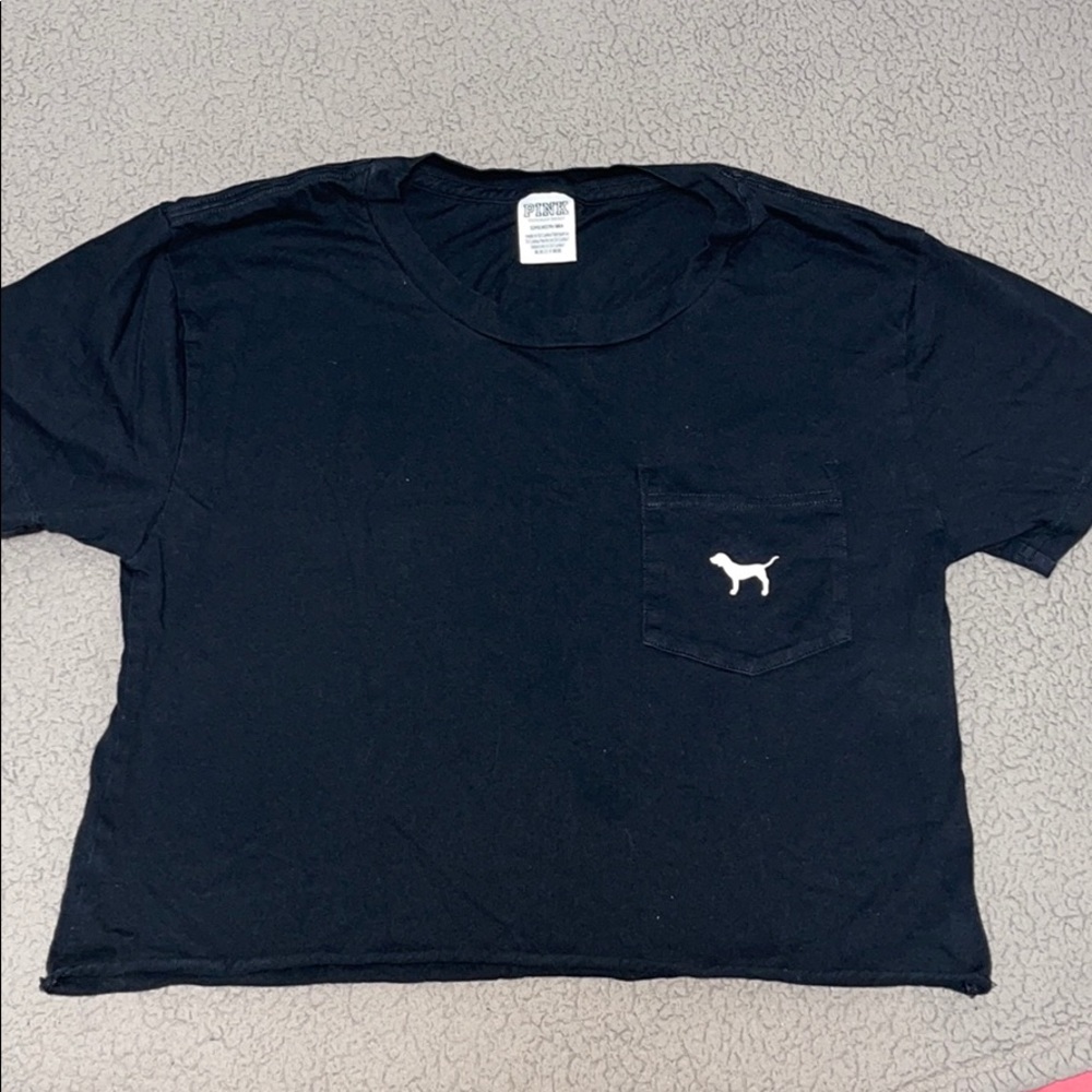 Victoria Secret Black Crop Top